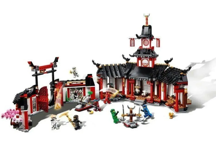 Конструктор Ninja Монастырь Спин-джитсу 1070 деталей Нинзяго Ninjago T19064 - изображение 4
