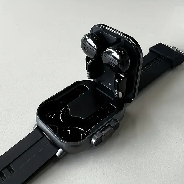 Смарт годинник Smart D8/ комплектація з навушниками 2 в 1 - Фото 10 Смарт годинник Smart D8/ комплектація з навушниками 2 в 1 - зображення 10