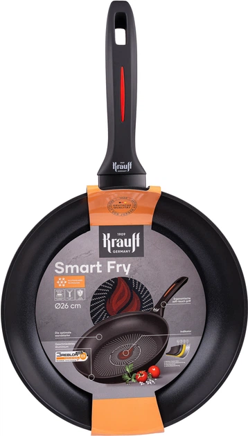 Набор сковородок алюминиевых Krauff Smart Fry с антипригарным покрытием 26 см + 28 см (25-45-140) - изображение 4
