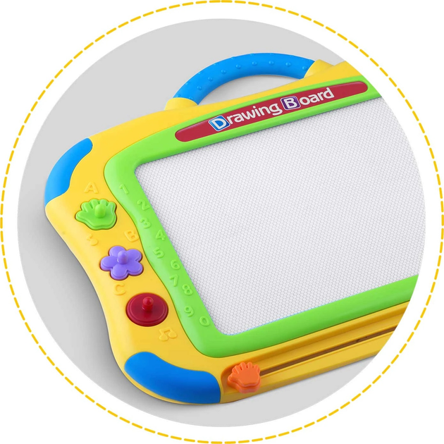 Таблиця для малювання Ricokids Жовта (5903890613037) - зображення 8
