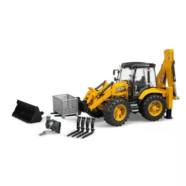 Модель Bruder Екскаватор-навантажувач JCB 5CX Eco 1:16 (02454) - зображення 5