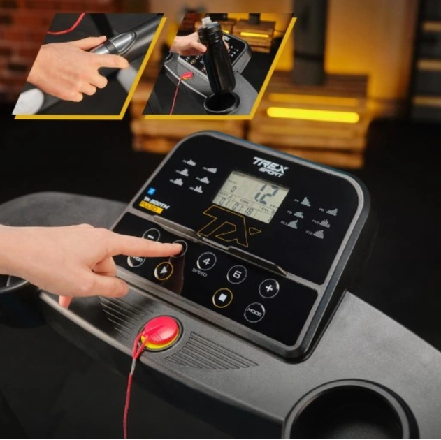Электрическая беговая дорожка Trex Sport TX-500TM PULSO до 110 кг - изображение 4