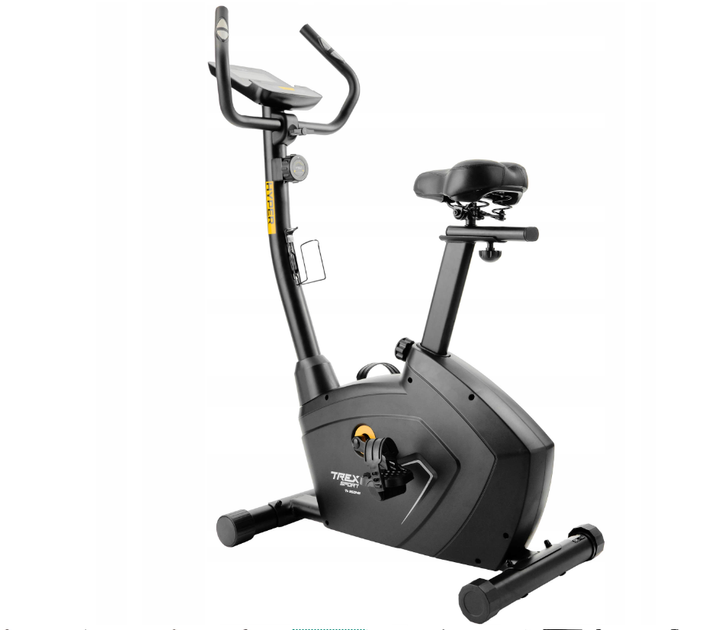 Вертикальный магнитный велотренажер Trex Sport TX-550MB HYPER черный - изображение 2
