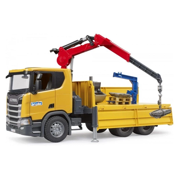Автомодель Bruder Самоскид Scania Super 560R з краном-маніпулятором та аксесуарами 1:16 (03551) - зображення 2