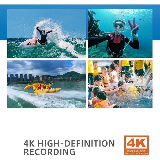 Водонепроницаемая камера DK Waterproof D50 Orange [139553] - изображение 4