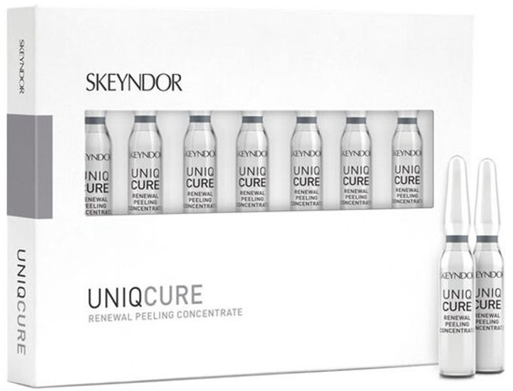 Zestaw Serum do twarzy Skeyndor Uniqcure Renewal Peeling Concentrate 2 ml x 7 szt (8436542365703) - obraz 1