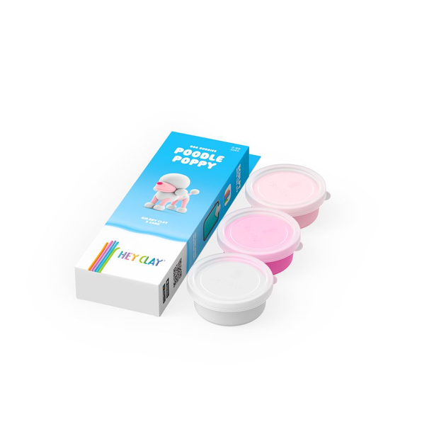 Masa plastyczna Hey Clay Psi przyjaciele Pudel HCL30147CEE3 (4897105245322) - obraz 2