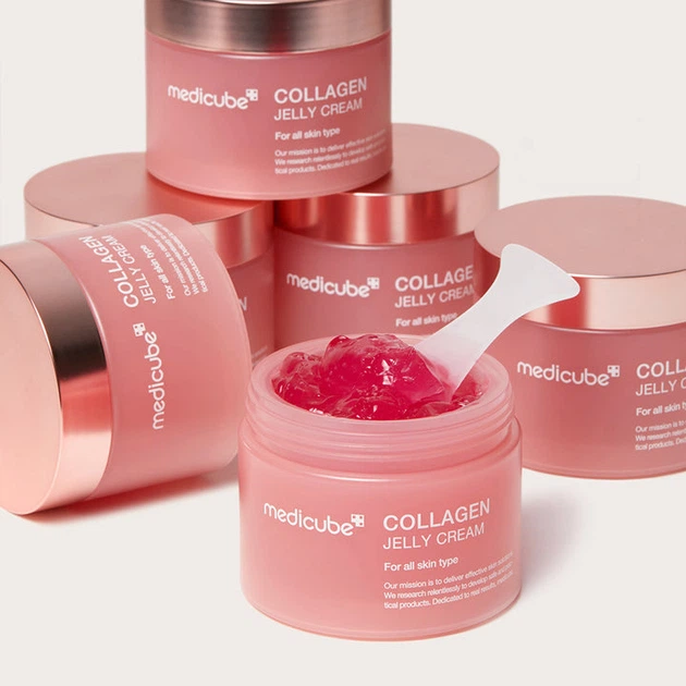 Увлажняющий крем гель-желе с коллагеном Medicube Collagen Jelly Cream, 110 мл - Фото 3 Увлажняющий крем гель-желе с коллагеном Medicube Collagen Jelly Cream, 110 мл - изображение 3