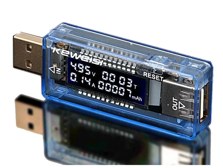 USB Тестер Keweisi KWS-V20 77004 - Фото 6 USB Тестер Keweisi KWS-V20 77004 - зображення 6