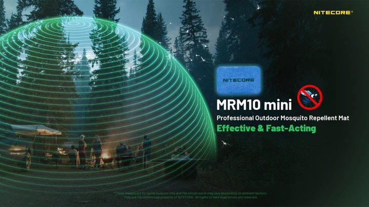Пластини для фумігатора від комарів Nitecore MRM10 mini комплект 12шт (для моделей EMR23, EMR25) - зображення 3