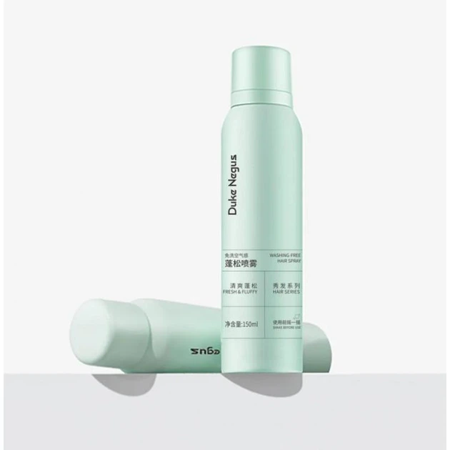 Сухий шампунь для волосся Duke Negus Washing Free Hair Spray, з ароматом грейпфрута, 150 мл - Фото 2 Сухий шампунь для волосся Duke Negus Washing Free Hair Spray, з ароматом грейпфрута, 150 мл - изображение 2