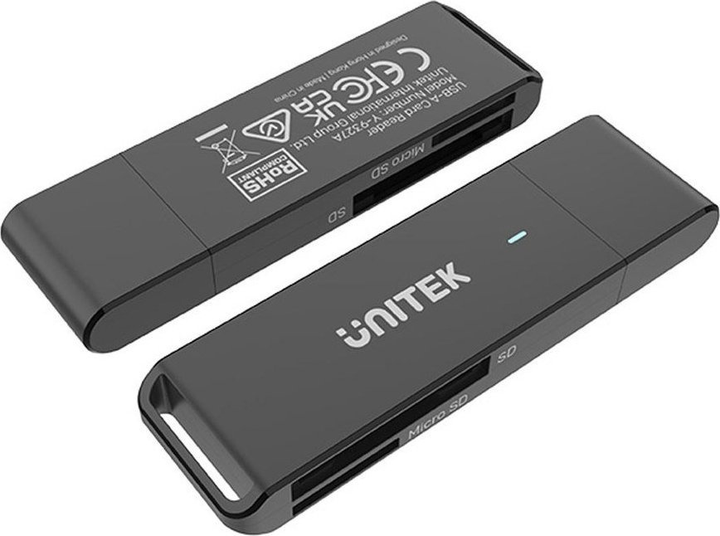 Кардрідер Unitek USB-A Card Reader (Y-9327A) - зображення 2