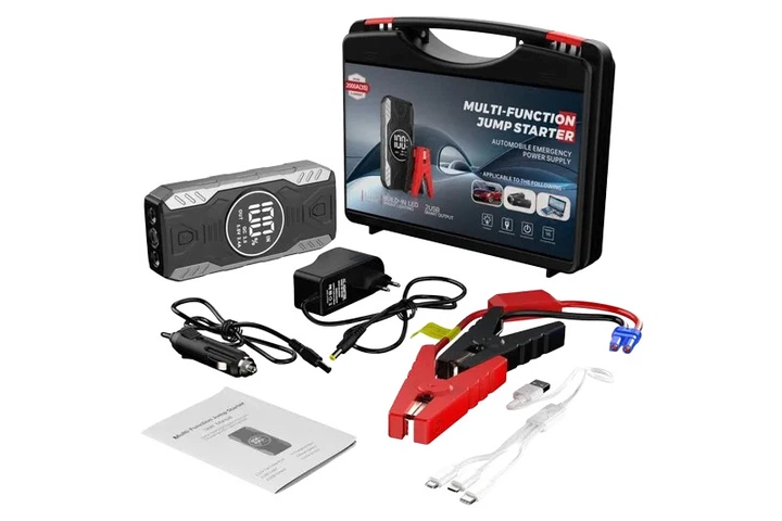 Пускозарядний пристрій з потужним пусковим струмом 600А XPRO JumpStarter QY19 11900 мAh (45074-QY19_1517) - изображение 3