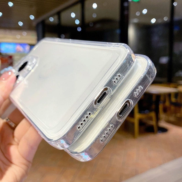 Силиконовый чехол Space iPhone 16 Plus (прозрачный) (40407) - изображение 3