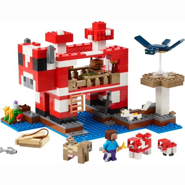 Конструктор Lego Minecraft Грибний будинок (21270) - изображение 2