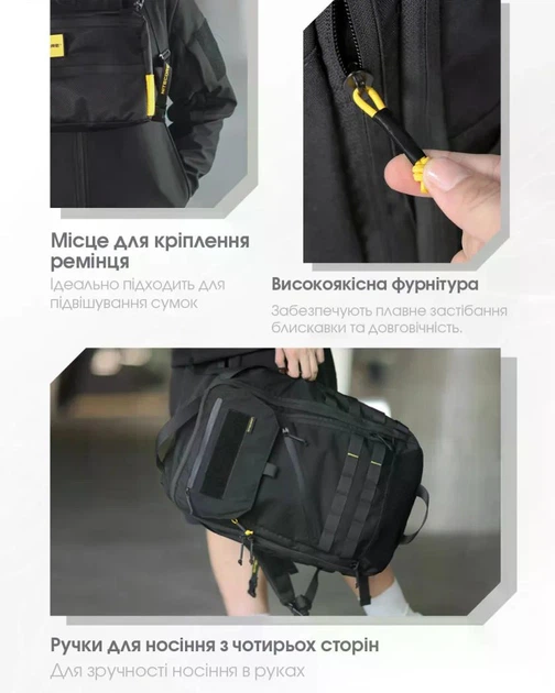 Універсальний повсякденний рюкзак Nitecore BP23 Pro (підвищена міцність) - изображение 13
