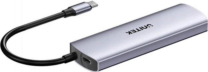 USB-хаб Unitek uHUB Q4 4-in-1 10Gbps USB-C Hub with 4 Ports USB-A (H1112EGY01) - зображення 3