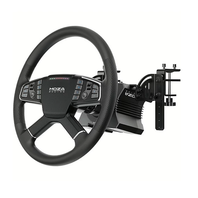 Ігрове кермо та педалі MOZA R5 Trucking Bundle for PC кермо - 40см, 14 кнопок (RS071_Moza) - зображення 2