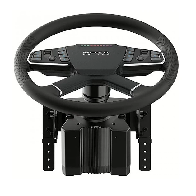 Ігрове кермо та педалі MOZA R5 Trucking Bundle for PC кермо - 40см, 14 кнопок (RS071_Moza) - зображення 3