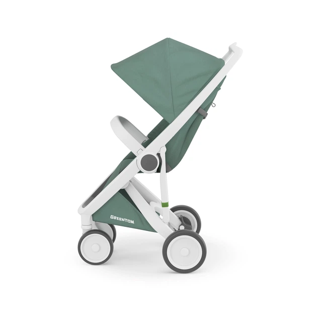 Прогулянкова коляска Greentom 8719323770836 Classic Sage-White - зображення 3
