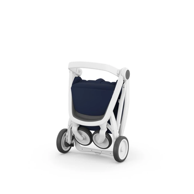Прогулянкова коляска Greentom Classic Blue-White - изображение 5