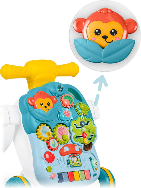 Stolik edukacyjny Ricokids 5 w 1 781500 Zielony (5903890610241) - obraz 9