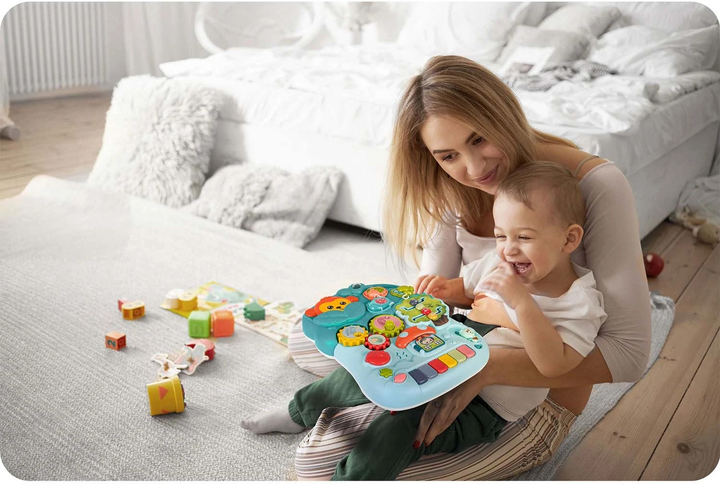 Stolik edukacyjny Ricokids 5 w 1 781500 Zielony (5903890610241) - obraz 14