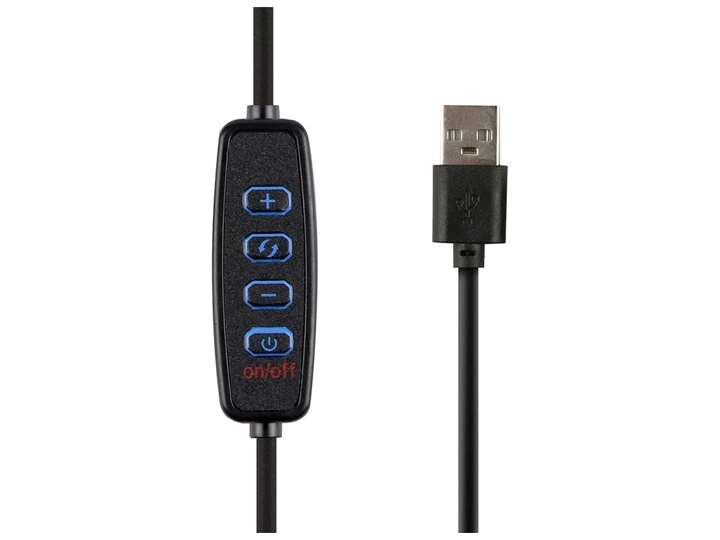 Настольная LED лампа FX310 на струбцине, 10W, Черный - изображение 4