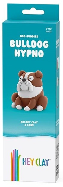 Masa plastyczna Hey Clay Psi przyjaciele Bulldog HCL30148CEE3 (4897105245339) - obraz 1