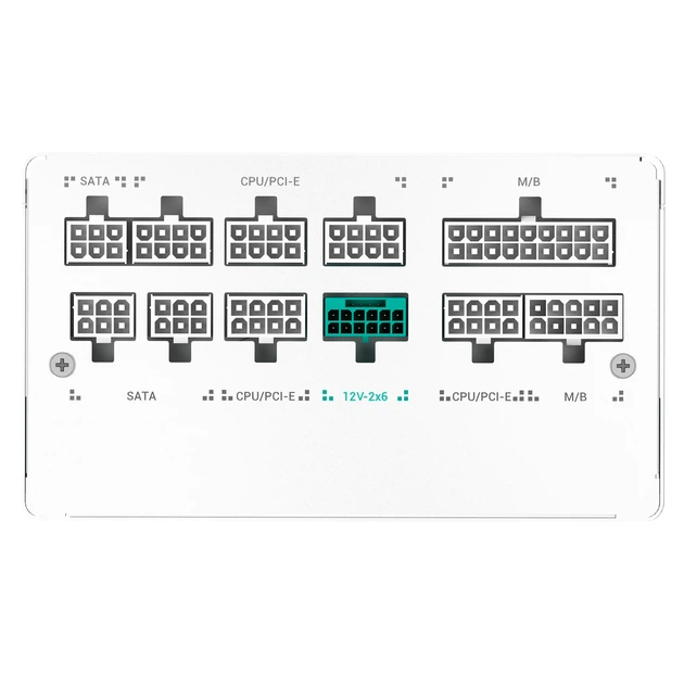 Блок живлення для ПК DeepCool GamerStorm PN850M 850W White (R-PN850M-FC0W-JGEU) - зображення 4