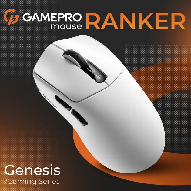 Миша бездротова GamePro Genesis Ranker White (GM012W) - зображення 5