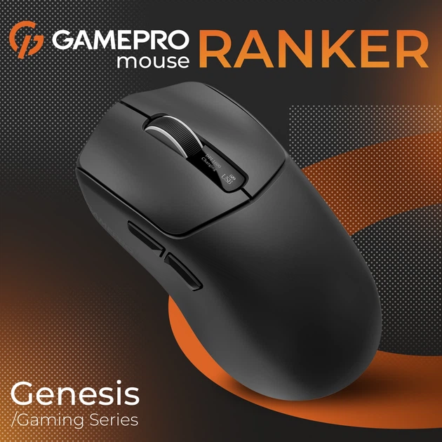 Миша бездротова GamePro Genesis Ranker Black (GM012B) - зображення 5