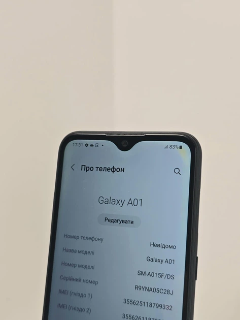 Смартфон Samsung A01 2/16 (б/в) - зображення 9