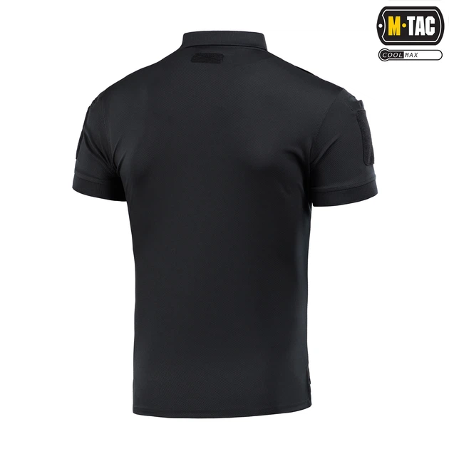 Поло M-Tac Elite Tactical Coolmax Black S 80010002-S - Фото 4 Поло M-Tac Elite Tactical Coolmax Black S 80010002-S - зображення 4