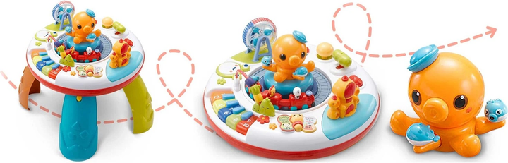 Stolik edukacyjny Ricokids z muzyką i dźwiękiem 2 w 1 781800 (5903890610272) - obraz 5