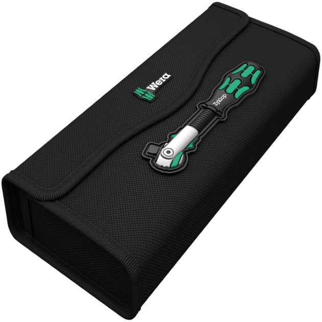 Набор бит и головок торцевых с трещеткой (28 предметов) Wera 8100 SC 6 Zyklop Speed (05004076001) - изображение 3