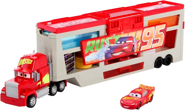 Трейлер Автовоз Mattel Disney Pixar Cars Color Changers Paint Shop