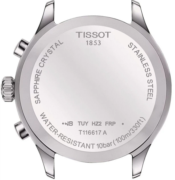 Мужские часы Tissot Chrono XL Classic T116.617.11.092.00 45 мм - изображение 3