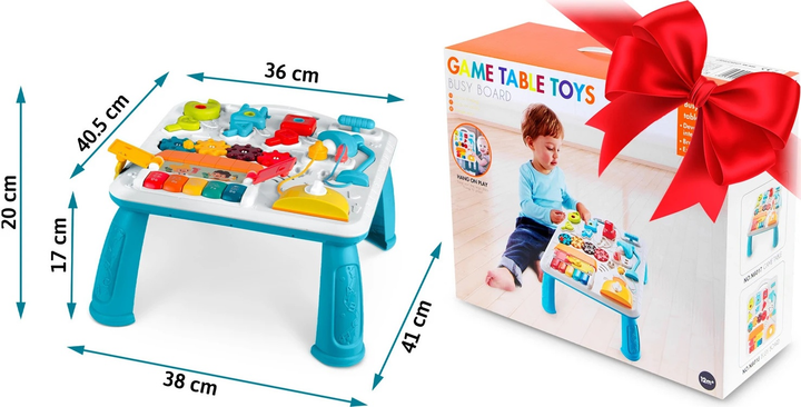 Stolik edukacyjny Ricokids z muzyką i dźwiękiem 782000 (5903890610296) - obraz 12