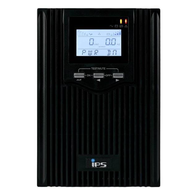 UPS IPS TS1-LI-2k0-MC-LCD-3x9 2000VA/1600W 3x12V9Ah (5902135117323) - obraz 2