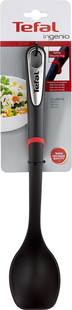 Ложка кухарська Tefal Ingenio K2060514 Чорна (3168430220591) - зображення 4