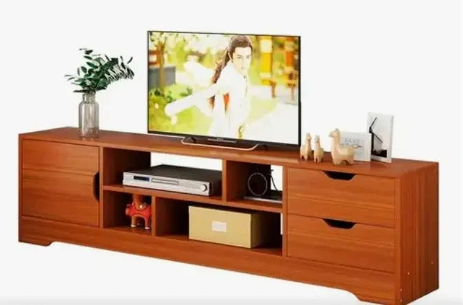Стінка у вітальню під TV (STL-MD 81)/ Стелаж у вітальню Г30/Ш140/В41 - зображення 2