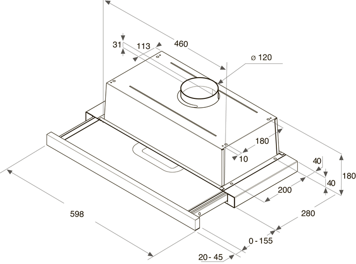 Okap kuchenny Whirlpool AKR7491IX - obraz 4