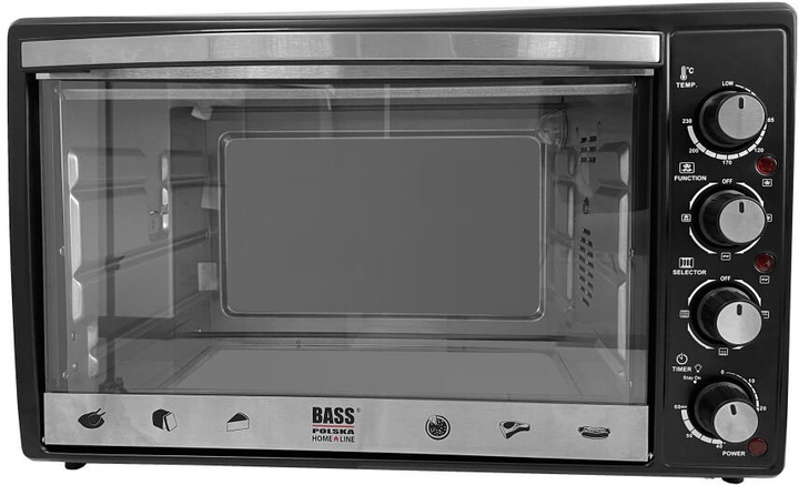 Електрична піч Bass Polska BH 10370 (5902067623350) (955555911106019) - Уцінка - зображення 1