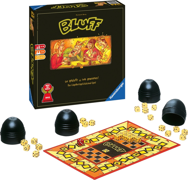 Настільна гра Ravensburger Bluff (4005556272235) (955555911307336) - Уцінка - зображення 2