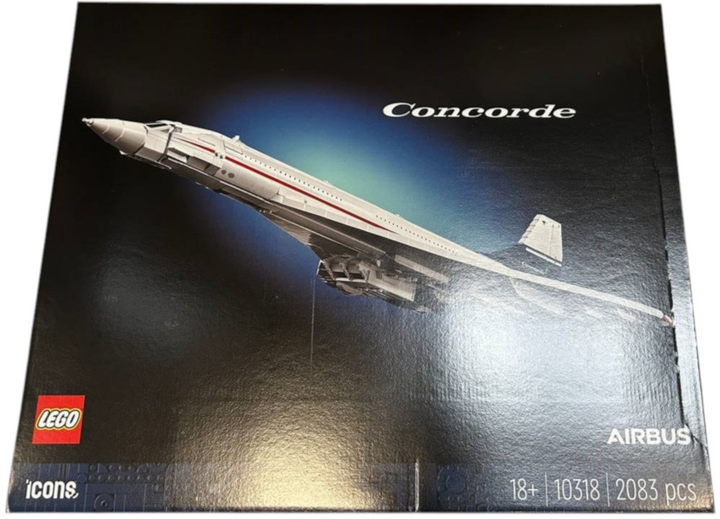 Конструктор LEGO Icons Concorde літак 2083 деталі (10318) (955555911382875) - Уцінка - зображення 2