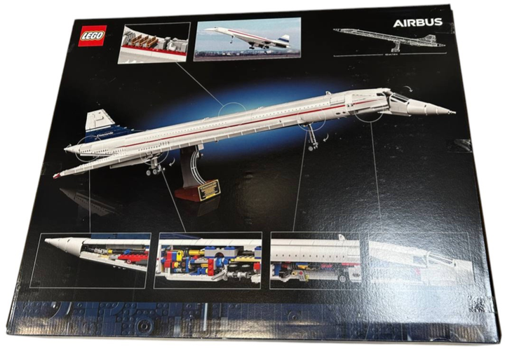 Конструктор LEGO Icons Concorde літак 2083 деталі (10318) (955555911382875) - Уцінка - зображення 3