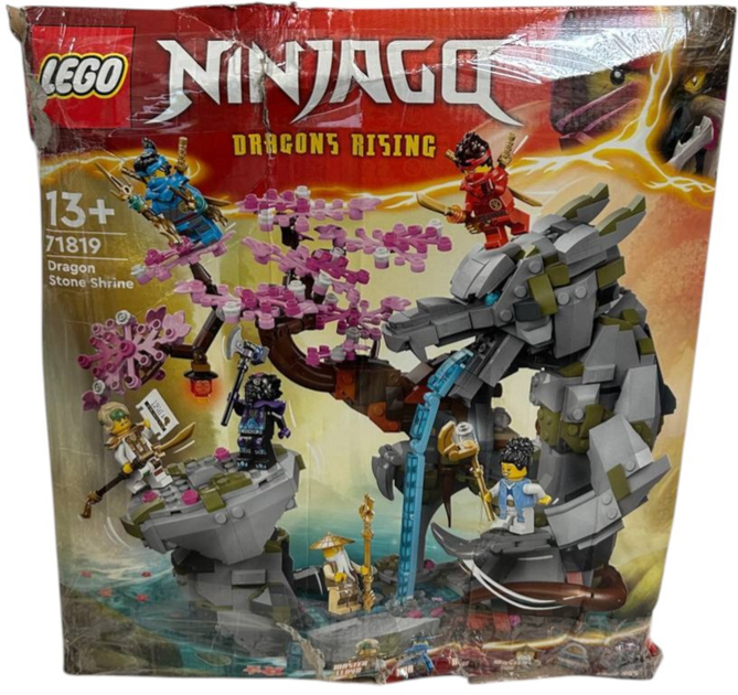 Zestaw klockow LEGO NINJAGO Swiatynia Smoczego Kamienia 1212 elementow (71819) (955555911181319) - Outlet - obraz 2