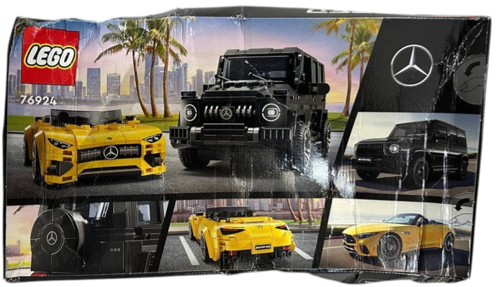 Конструктор LEGO Speed Champions Mercedes-AMG G 63 i Mercedes-AMG SL 63 808 деталей (76924) (955555911180527) - Уцінка - зображення 6