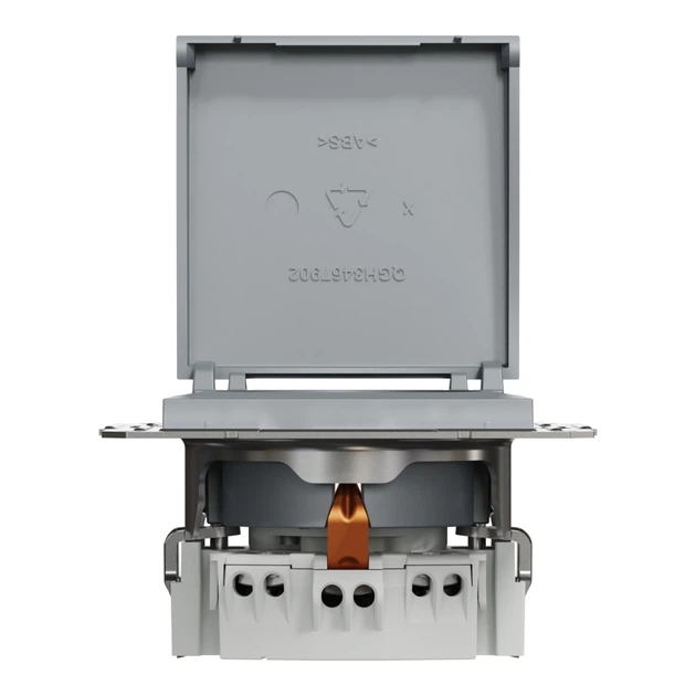 Розетка Schneider Electric ASFORA з кришкою, сталь (EPH3100162) - Фото 6 Розетка Schneider Electric ASFORA з кришкою, сталь (EPH3100162) - изображение 6